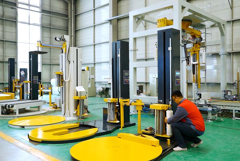 全自動(dòng)托盤(pán)纏繞機(jī)