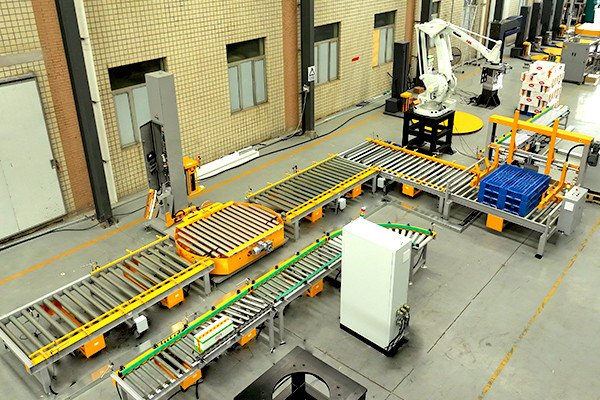 托盤(pán)在線纏繞機(jī)